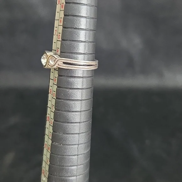 Brighton Infinity Sparkle Ring. Size 8 - Picture 4 of 8